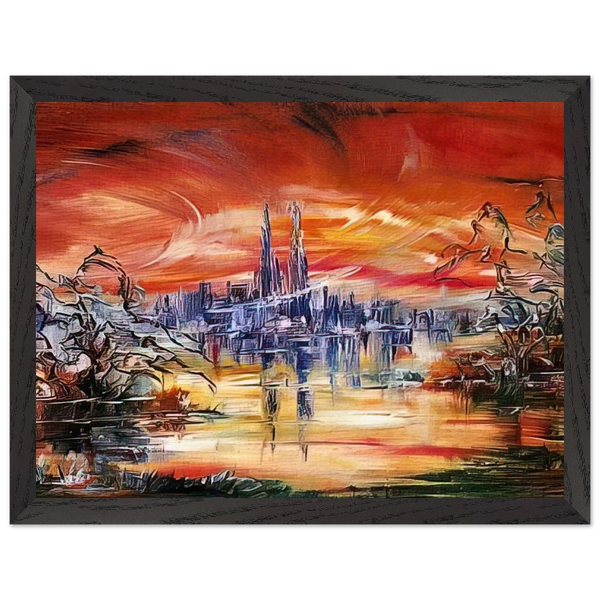 Untitled - 1981 by Konrad Zuse — Framed art print at Zephyeer