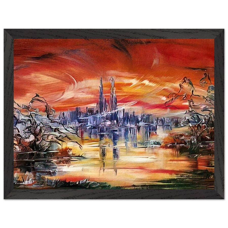 Untitled - 1981 by Konrad Zuse — Framed art print at Zephyeer