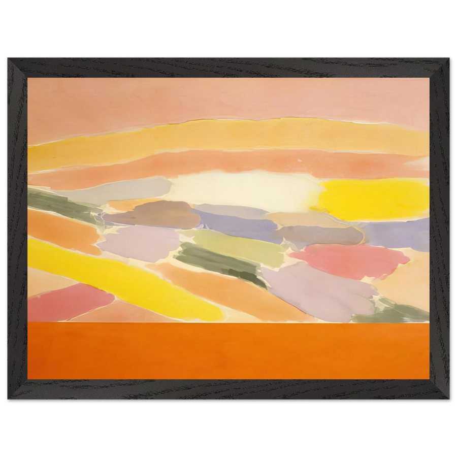 Arielle - 1978 by Ronnie Landfield — Framed art print at Zephyeer