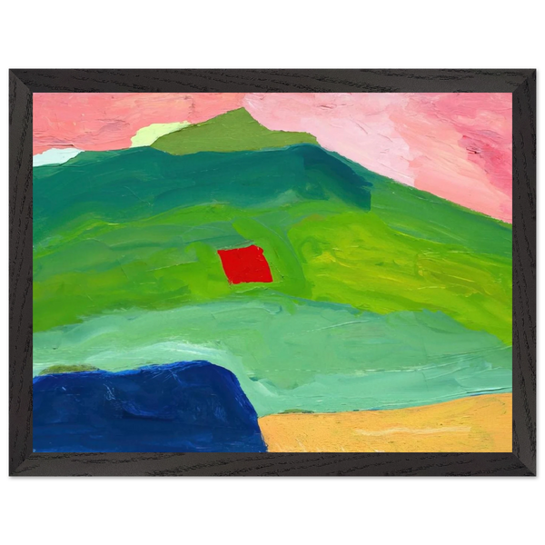 Untitled #17 - 1980 by Etel Adnan — Framed art print at Zephyeer