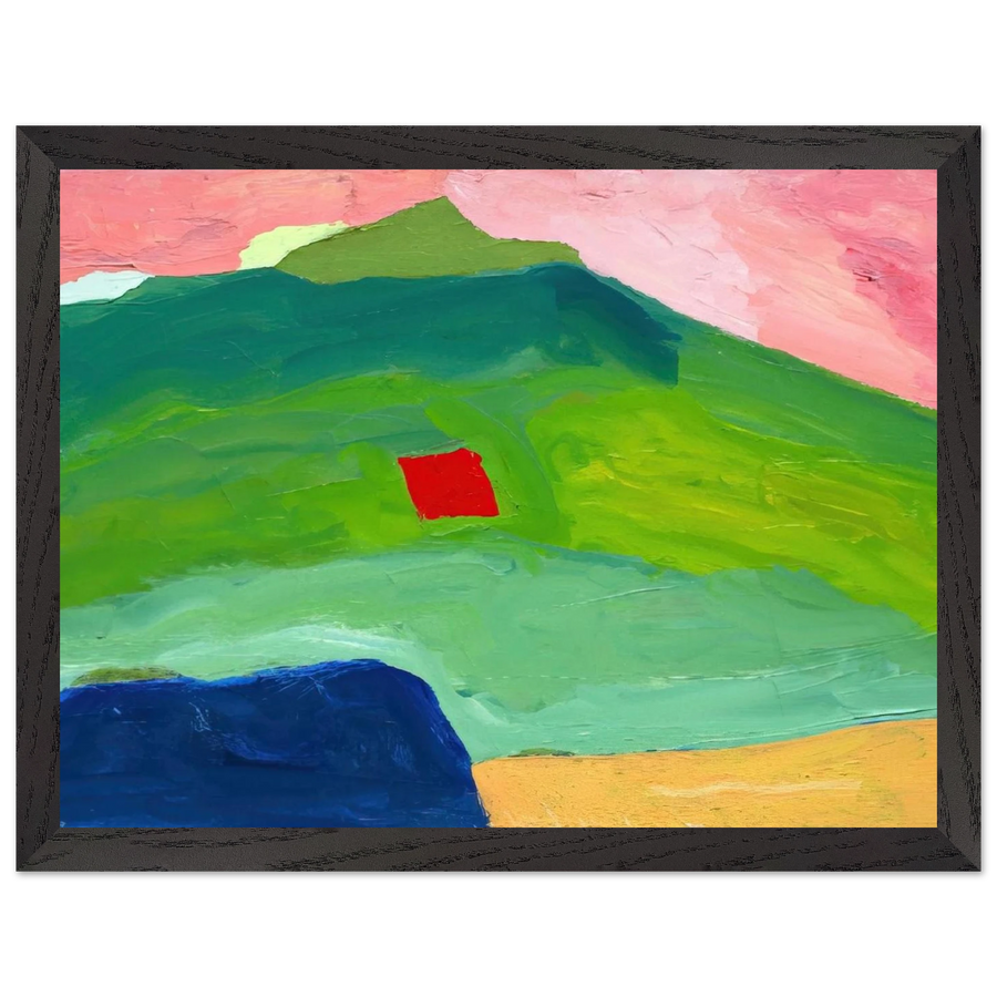 Untitled #17 - 1980 by Etel Adnan — Framed art print at Zephyeer