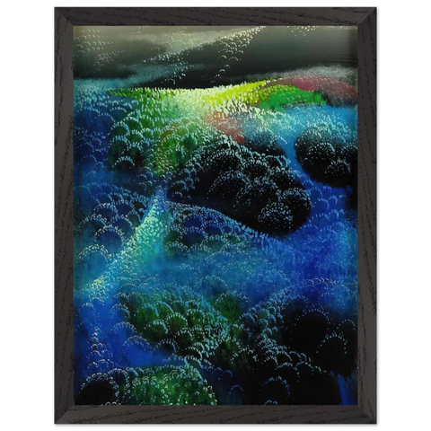 Fields Of Fog by Eyvind Earle — Framed art print at Zephyeer