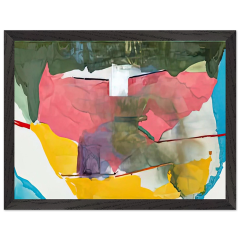 Off White Square, 1973- by Helen Frankenthaler — Framed art print at Zephyeer