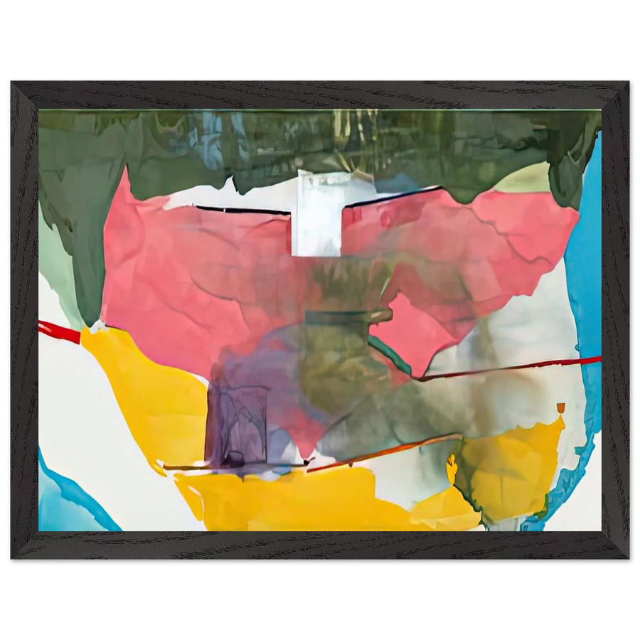Off White Square, 1973- by Helen Frankenthaler — Framed art print at Zephyeer