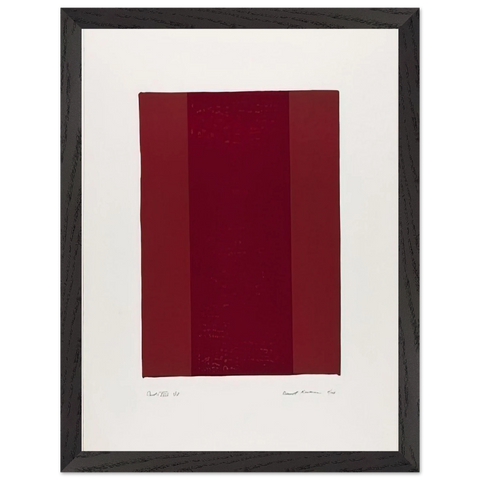 Canto XVIII by Barnett Newman — Framed art print at Zephyeer