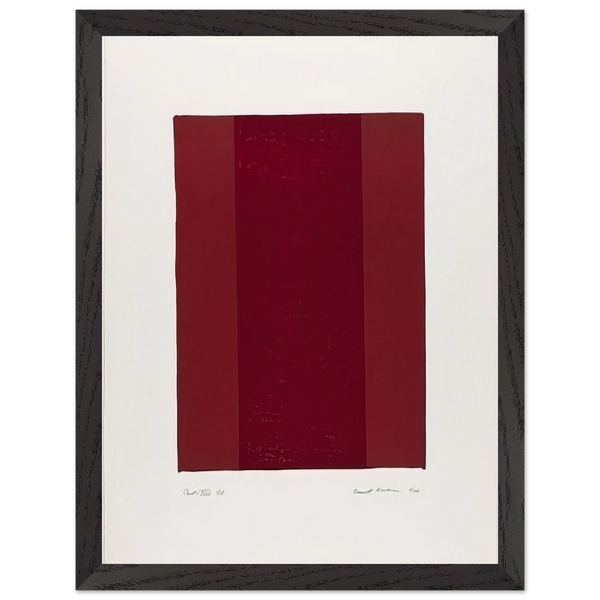 Canto XVIII by Barnett Newman — Framed art print at Zephyeer