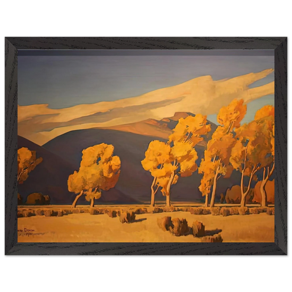 NOVEMBER IN NEVADA 1935 by Maynard Dixon — Framed art print at Zephyeer