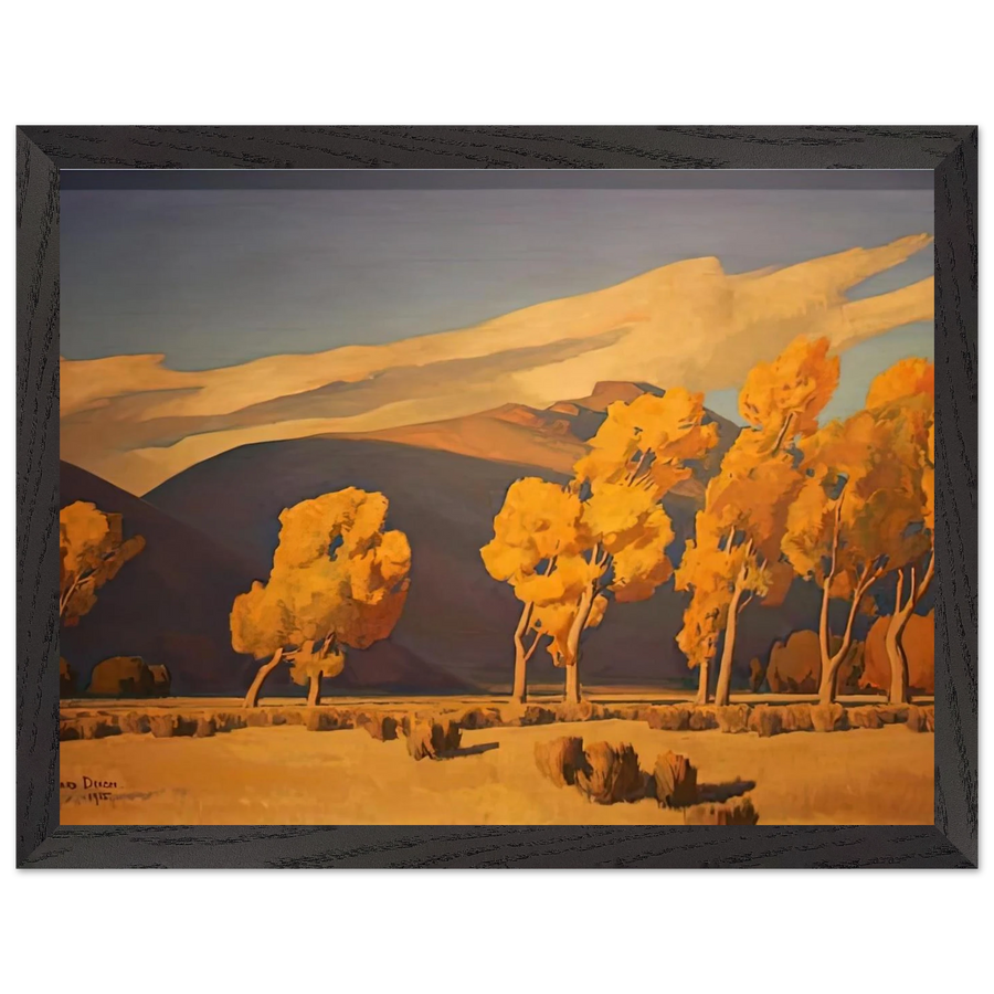 NOVEMBER IN NEVADA 1935 by Maynard Dixon — Framed art print at Zephyeer