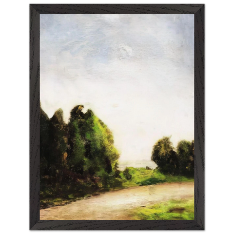 PAESAGGIO 1904 by Carlo Carra — Framed art print at Zephyeer