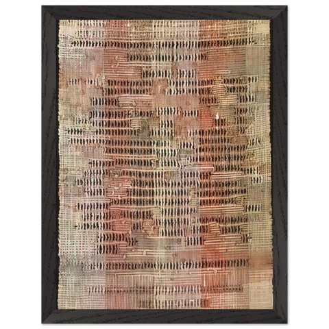 DEVELOPMENT IN ROSE II 1952 by Anni Albers — Framed art print at Zephyeer