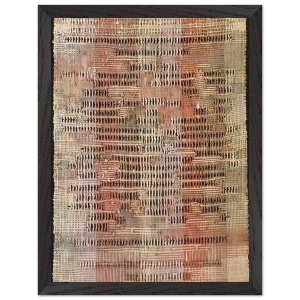 DEVELOPMENT IN ROSE II 1952 by Anni Albers — Framed art print at Zephyeer