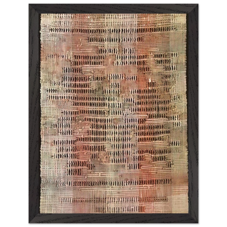 DEVELOPMENT IN ROSE II 1952 by Anni Albers — Framed art print at Zephyeer