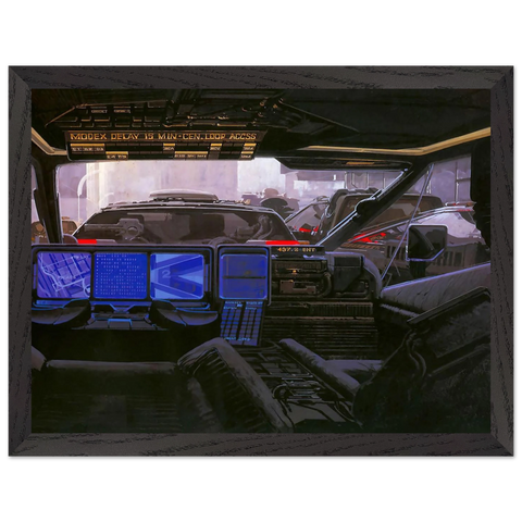 Syd Mead — Framed art print at Zephyeer