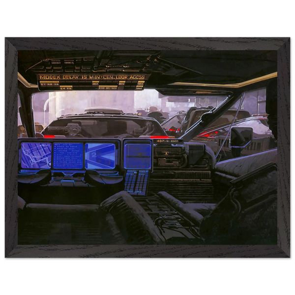 Syd Mead — Framed art print at Zephyeer