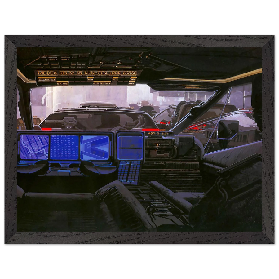 Syd Mead — Framed art print at Zephyeer