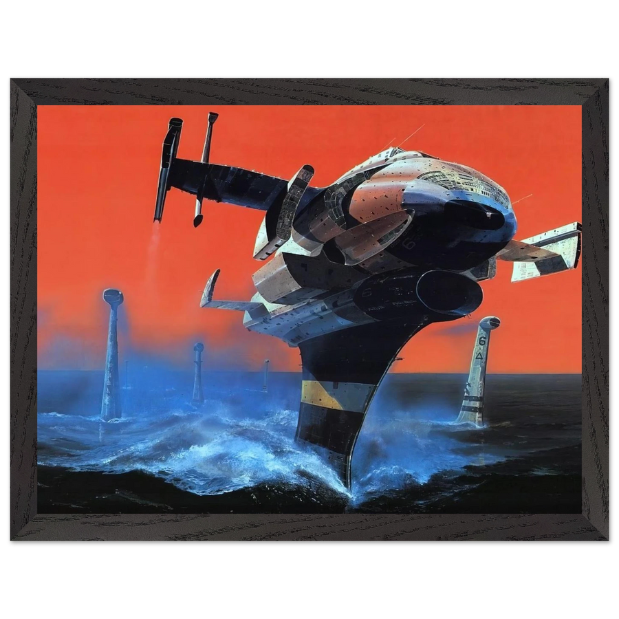 Chris Foss — Framed art print at Zephyeer