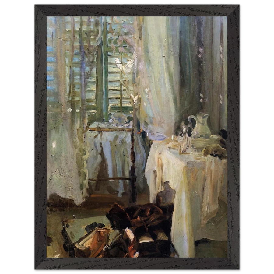 A Hotel Room by John Singer Sargent — Framed art print at Zephyeer