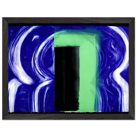 Moroccan Door - 1991 by Howard Hodgkin — Framed art print at Zephyeer