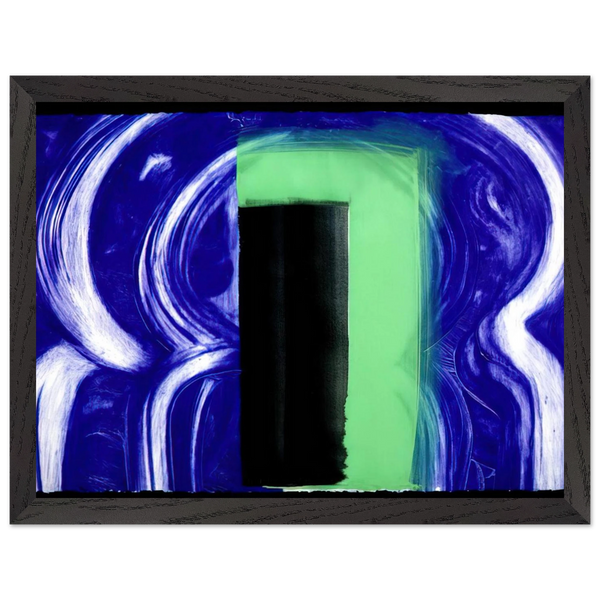 Moroccan Door - 1991 by Howard Hodgkin — Framed art print at Zephyeer