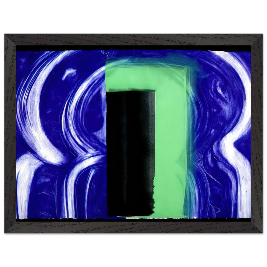 Moroccan Door - 1991 by Howard Hodgkin — Framed art print at Zephyeer