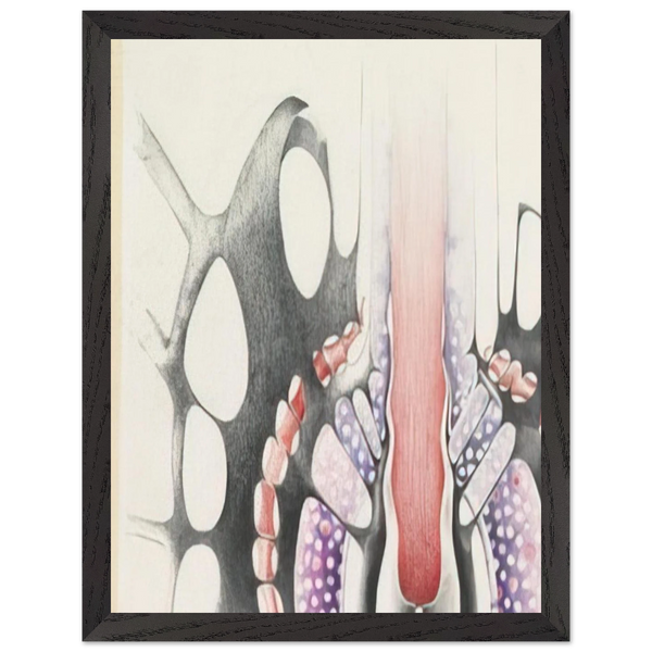 UNTITLED 1967 1 by Lee Bontecou — Framed art print at Zephyeer