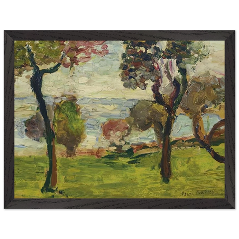 PAYSAGE 1898 by Henri Matisse — Framed art print at Zephyeer