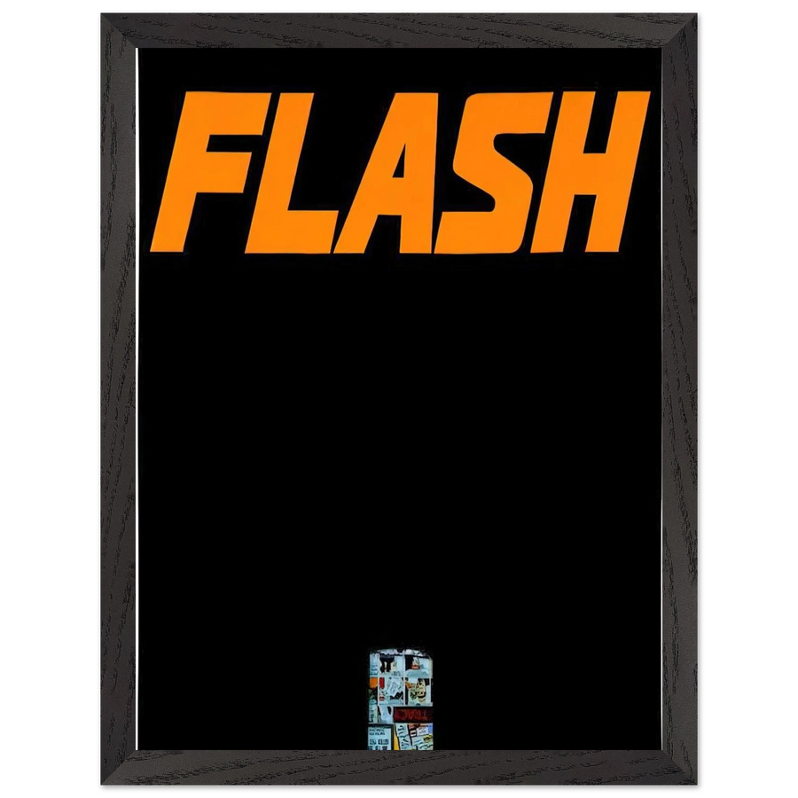 FLASH L A TIMES 1963 by Edward Ruscha — Framed art print at Zephyeer