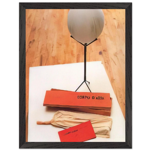 Body of Air by Piero Manzoni — Framed art print at Zephyeer