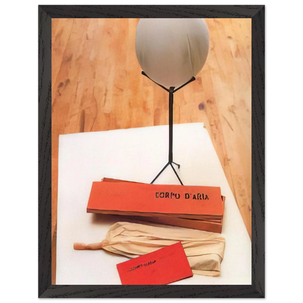 Body of Air by Piero Manzoni — Framed art print at Zephyeer