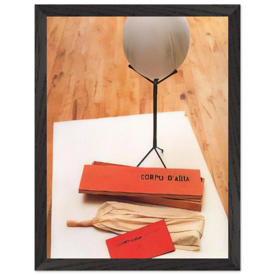 Body of Air by Piero Manzoni — Framed art print at Zephyeer