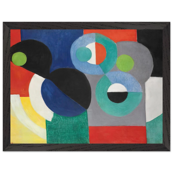 RYTHME COLORE by Sonia Delaunay — Framed art print at Zephyeer