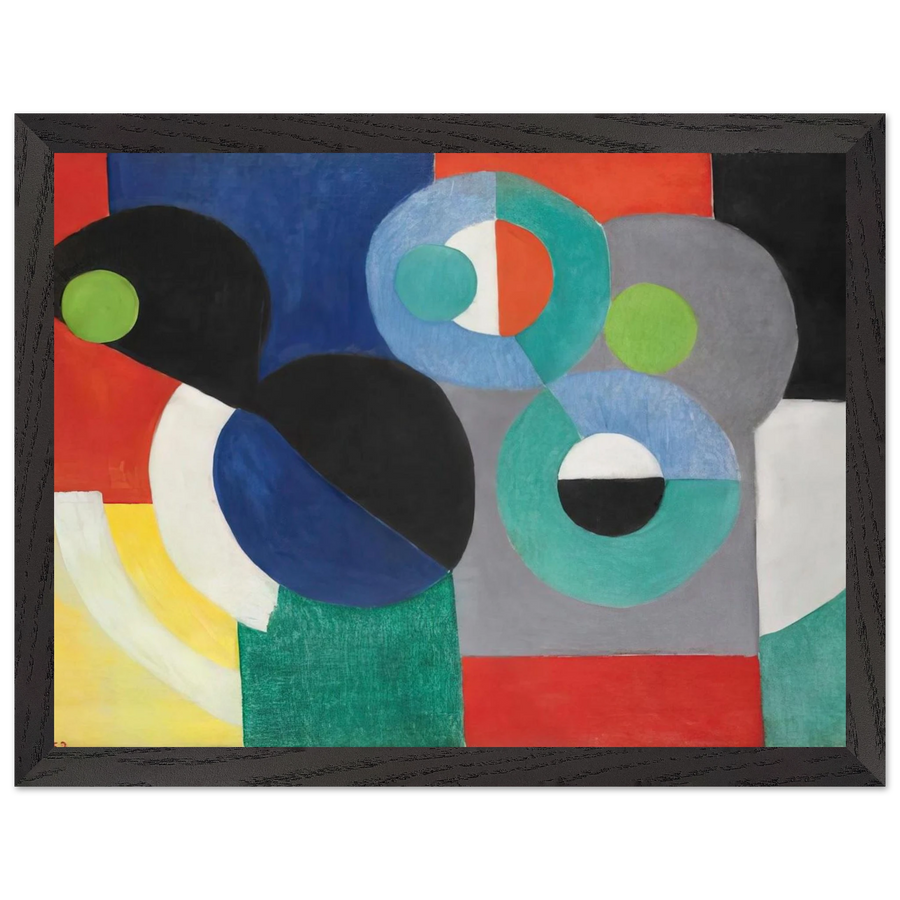 RYTHME COLORE by Sonia Delaunay — Framed art print at Zephyeer