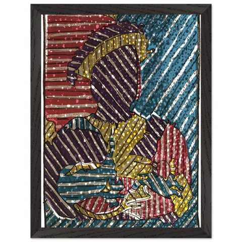 AFTER HOLBEIN by Jasper Johns — Framed art print at Zephyeer