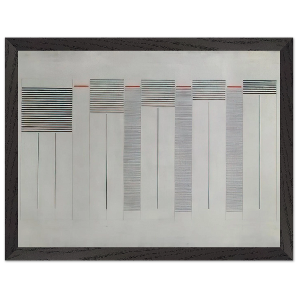 Acrilico n. 12 - 1976 by Bice Lazzari — Framed art print at Zephyeer