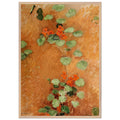 NASTURTIUMS by Gustave Caillebotte — Framed art print at Zephyeer
