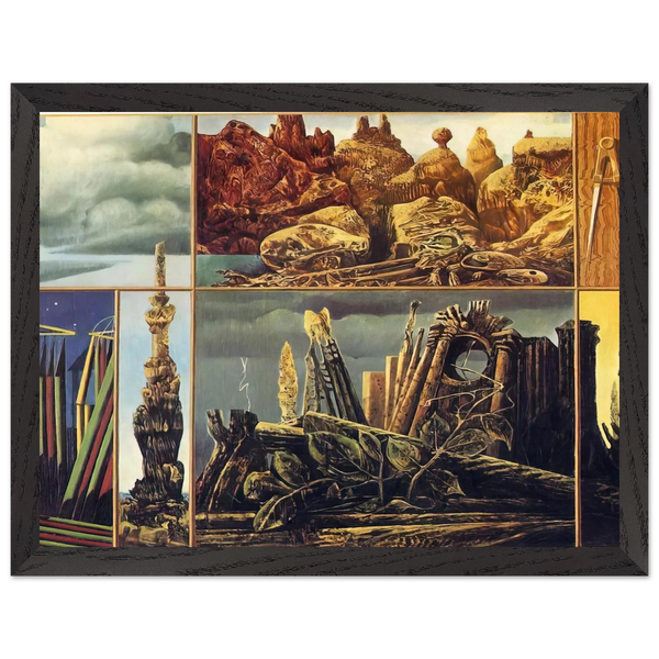 Painting for Young People by Max Ernst — Framed art print at Zephyeer
