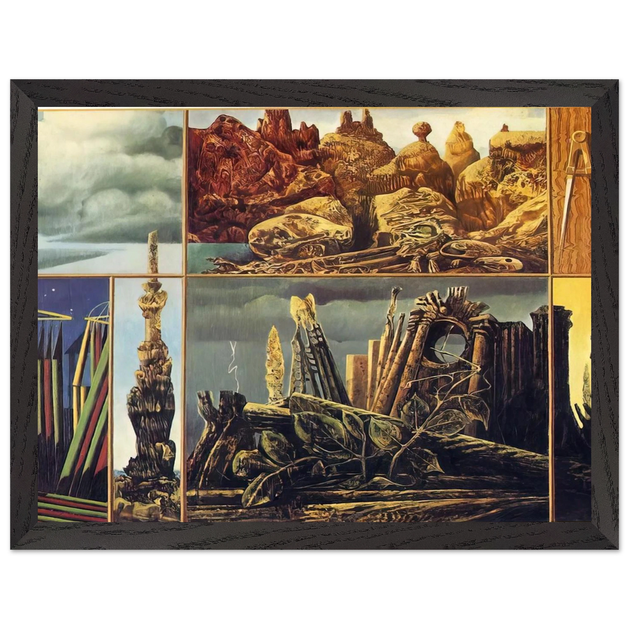 Painting for Young People by Max Ernst — Framed art print at Zephyeer