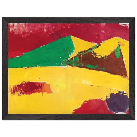 Sicile Agrigente - 1953 by Nicolas de Stael — Framed art print at Zephyeer