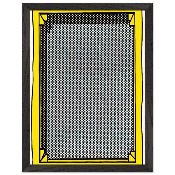 STRETCHER FRAME by Roy Lichtenstein — Framed art print at Zephyeer