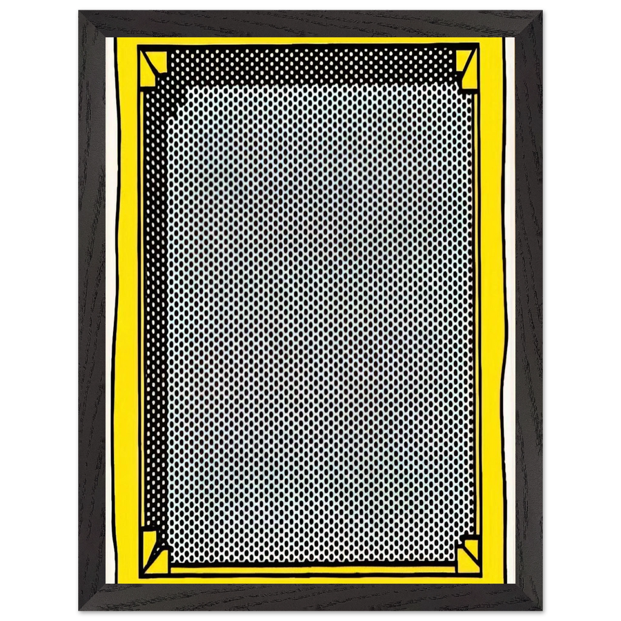 STRETCHER FRAME by Roy Lichtenstein — Framed art print at Zephyeer