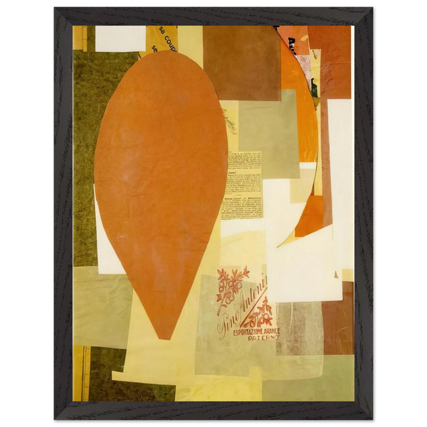 PINO ANTONI 1934 by Kurt Schwitters — Framed art print at Zephyeer