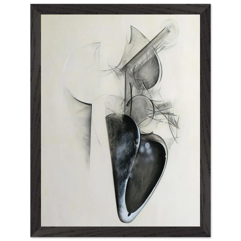 Jay DeFeo/BIG/Untitled Shoetree series by Jay DeFeo — Framed art print at Zephyeer