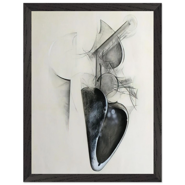 Jay DeFeo/BIG/Untitled Shoetree series by Jay DeFeo — Framed art print at Zephyeer