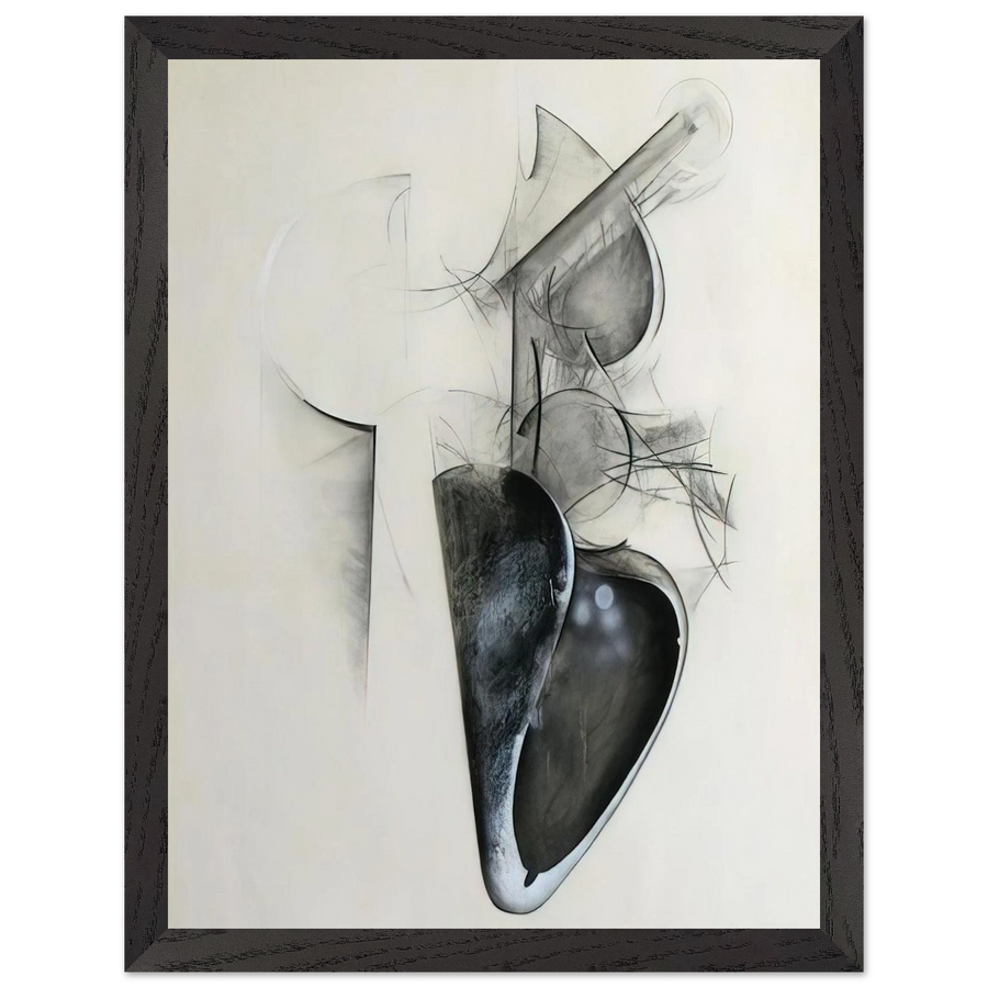 Jay DeFeo/BIG/Untitled Shoetree series by Jay DeFeo — Framed art print at Zephyeer