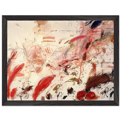 Ferragosto IV by Cy Twombly — Framed art print at Zephyeer