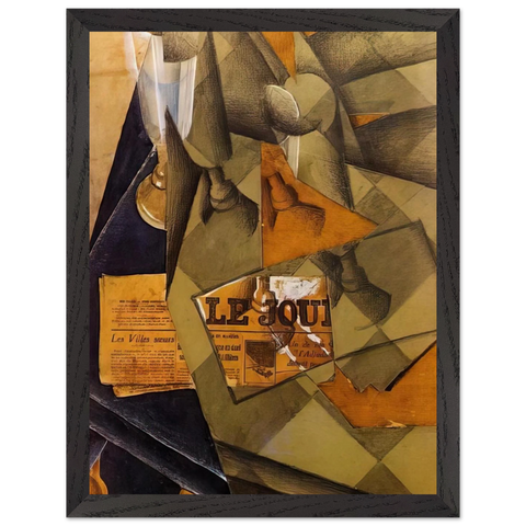 STILL LIFE 1914 by Juan Gris — Framed art print at Zephyeer