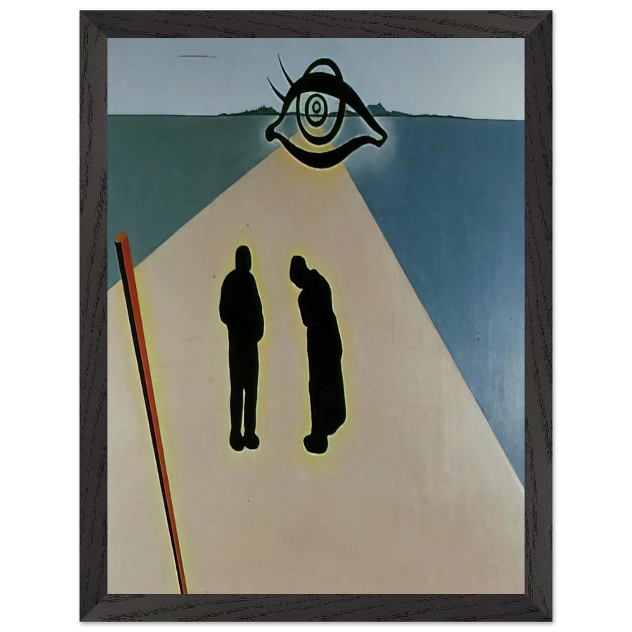 THE EYE OF THE ANGELUS by Salvador Dali — Framed art print at Zephyeer