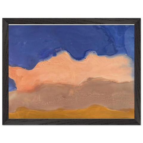 Moontide, 1968- by Helen Frankenthaler — Framed art print at Zephyeer