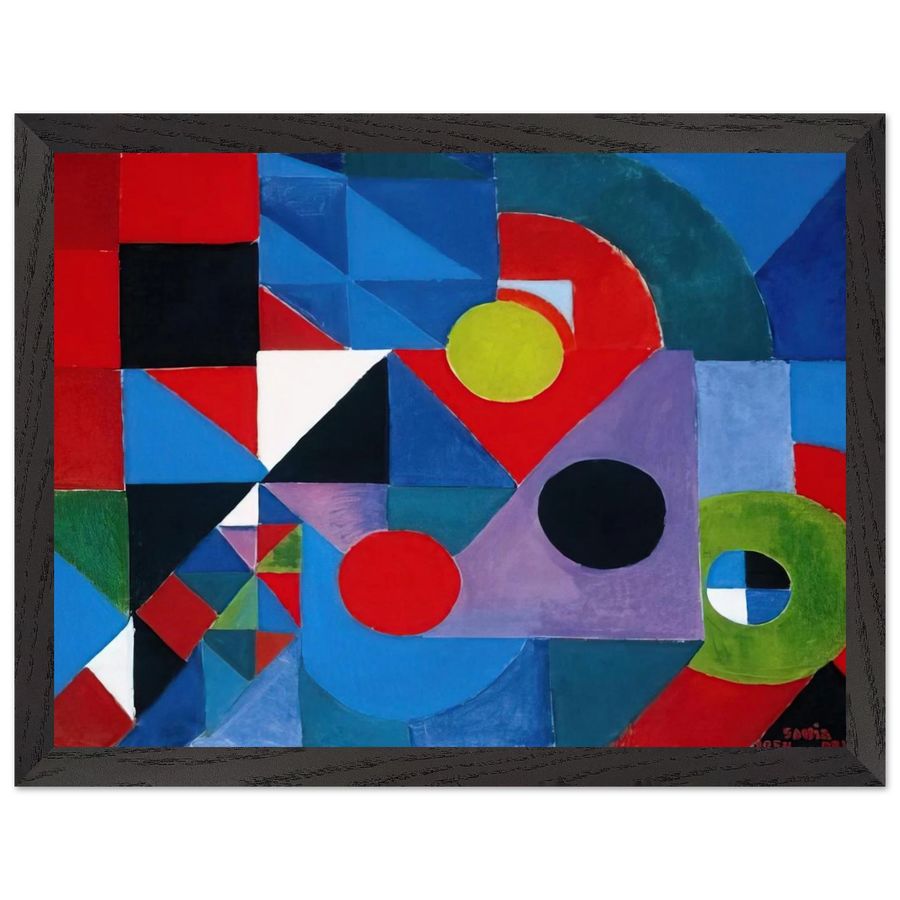 RHYTHM COLOUR by Sonia Delaunay — Framed art print at Zephyeer