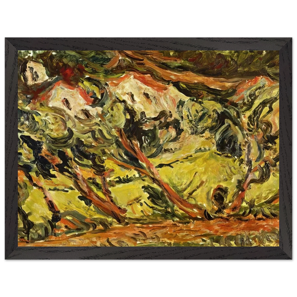 CERET LANDSCAPE 1 by Chaim Soutine — Framed art print at Zephyeer